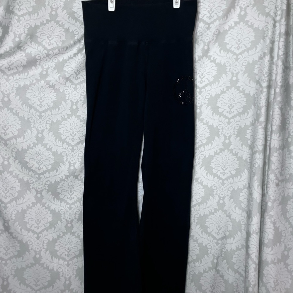 Pink Rose “Peace” leggings M - Picture 2 of 10